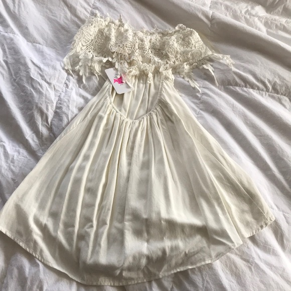 White strapless dress - Picture 2 of 2